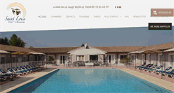 Desktop Screenshot of hotel-saint-louis-provence.com